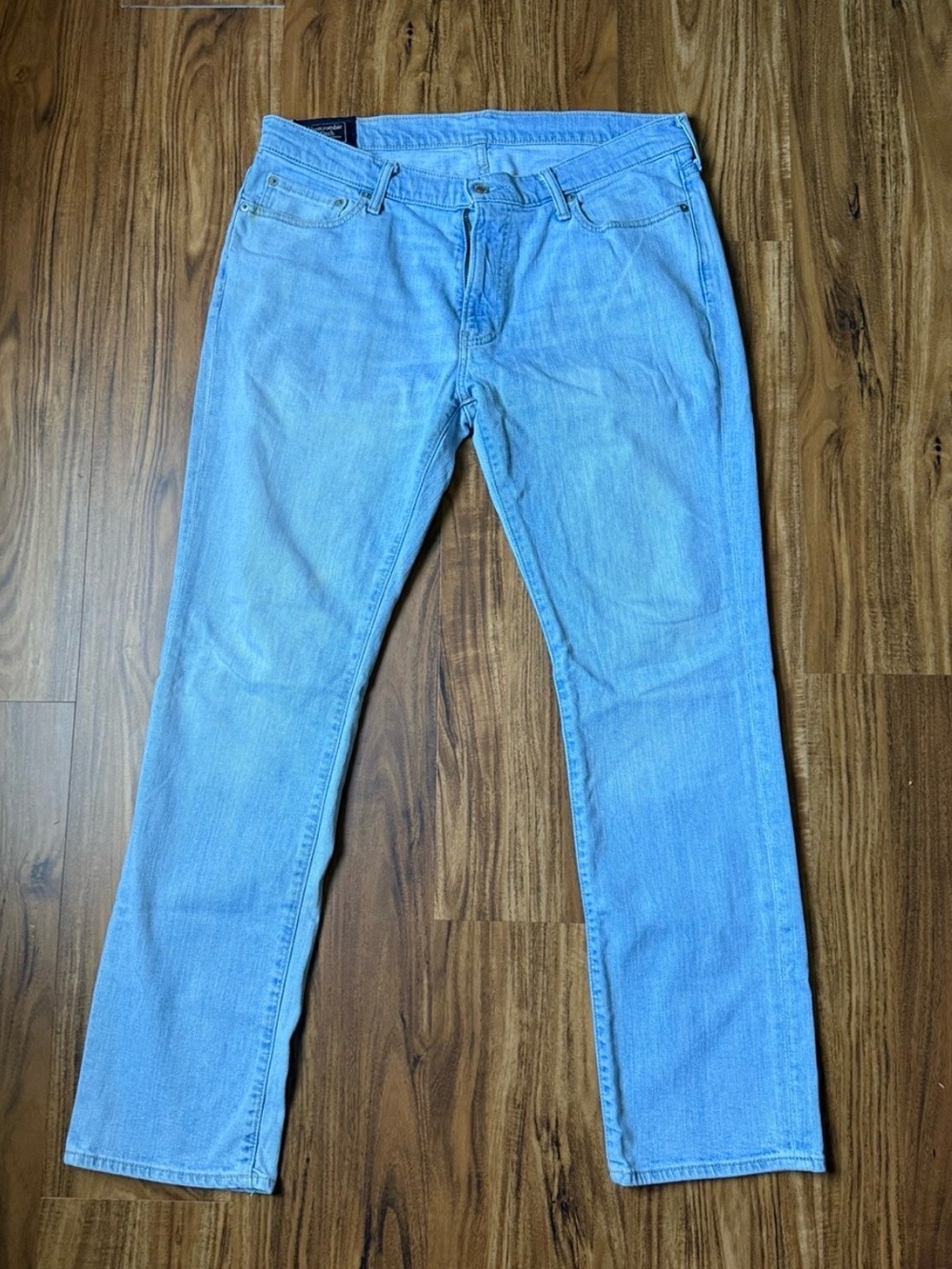 Abercrombie & Fitch Light Blue Straight Jeans